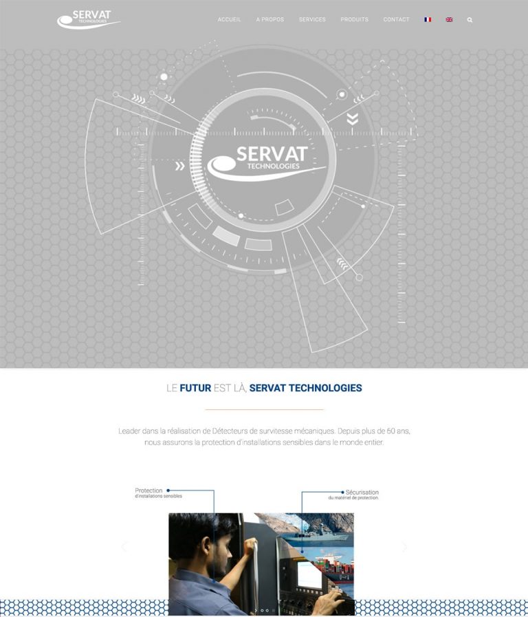design site web servat technologies