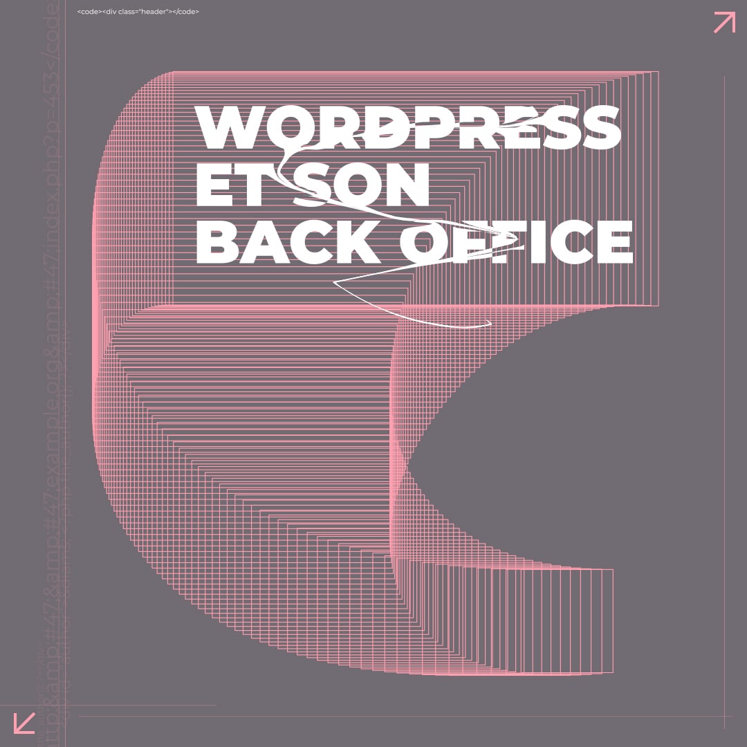 wordpress et le backoffice expliqué par Stéphane Buyens